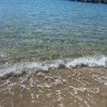 今年初海〜🏄‍♀️🌈