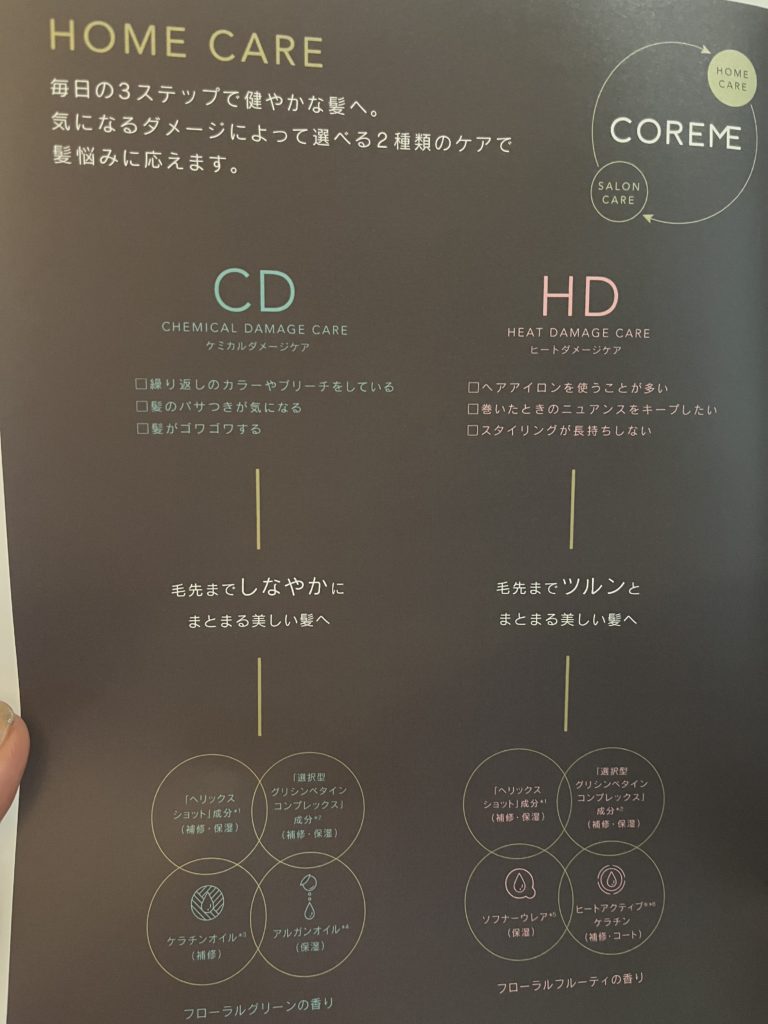 コアミートリートメントに新登場! 2